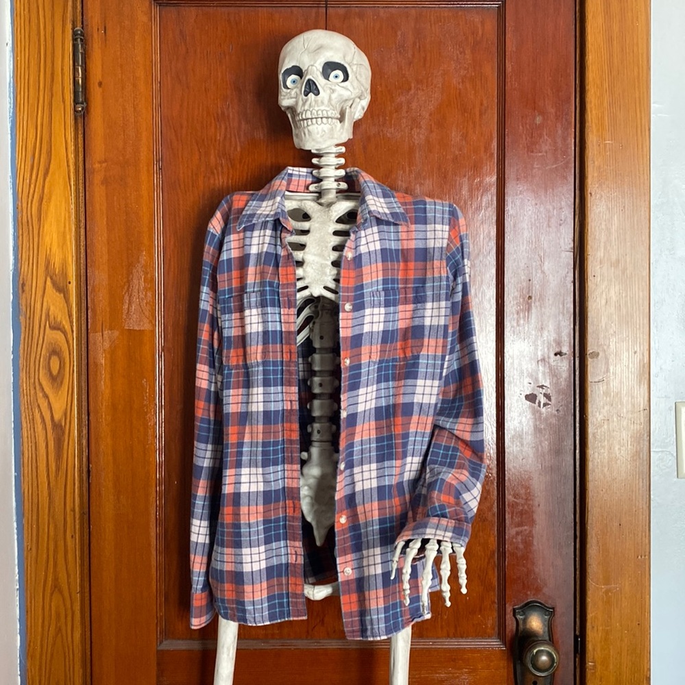 L.L. Bean Flannel Button Down (S)